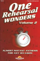 One Rehearsal Wonders, Vol. 2 Two-Part Singer's Edition cover